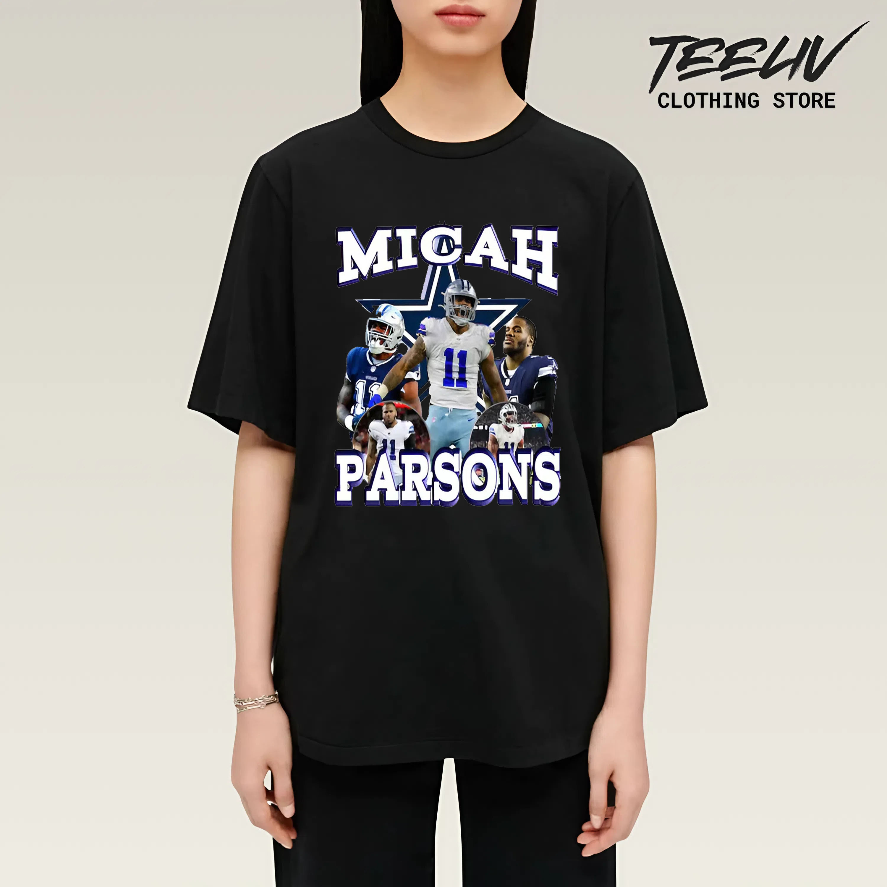 Micah Parsons Dallas Cowboys The Lion Shirt